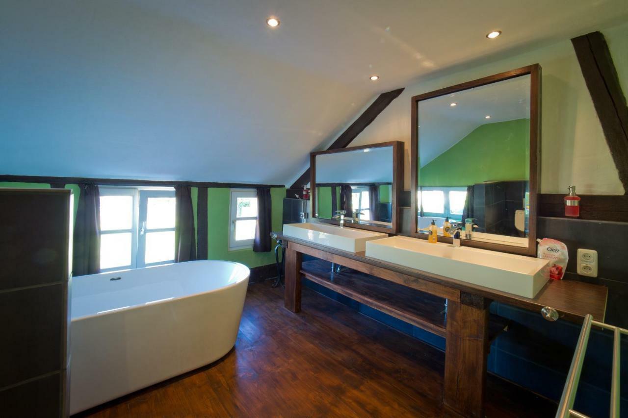 4 Sterne Ferienhaus Ambiente Hager Villa Allenbach Buitenkant foto